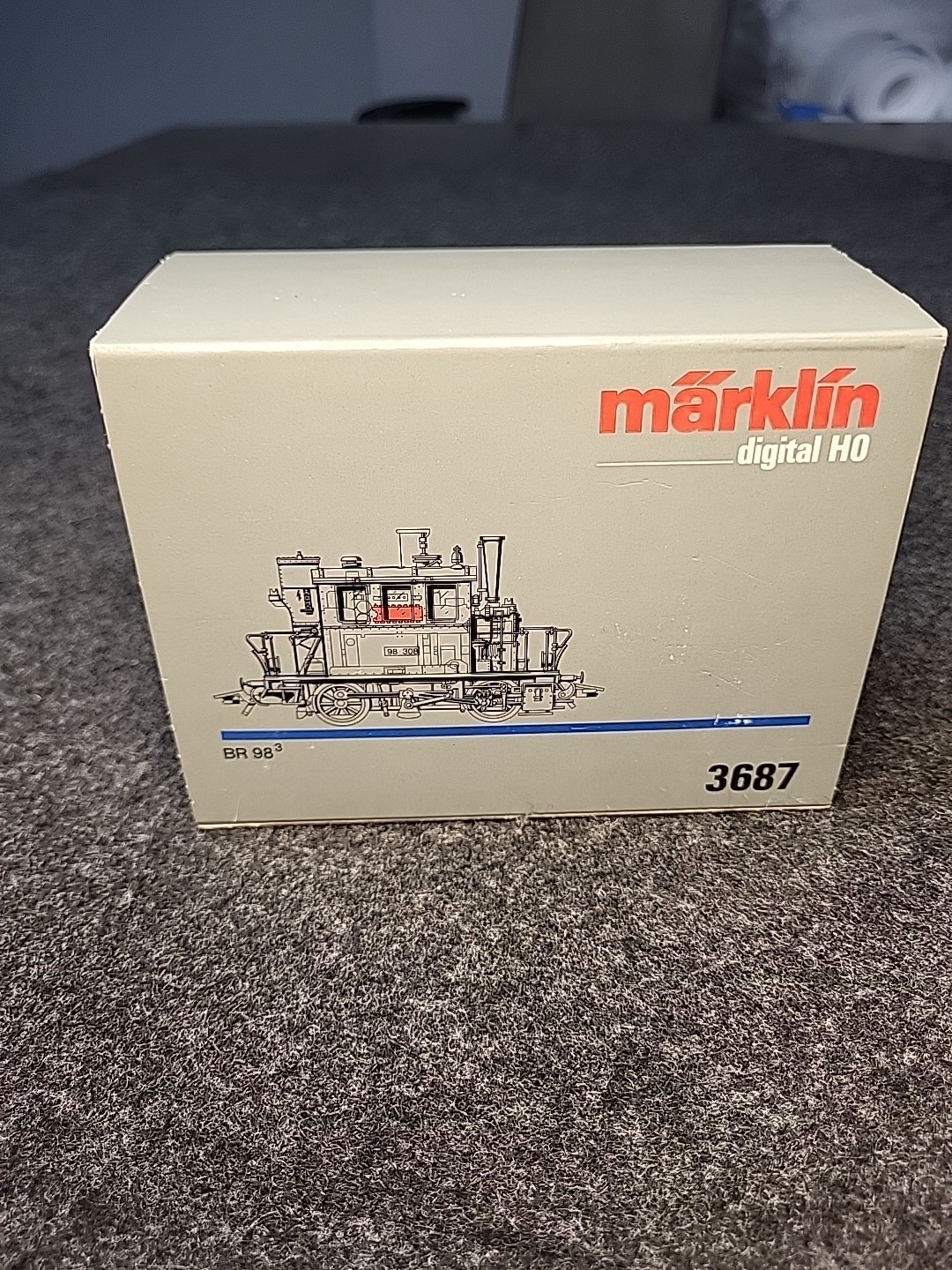 Marklin H0 3687 Digital Steam Locomotive BR98-3