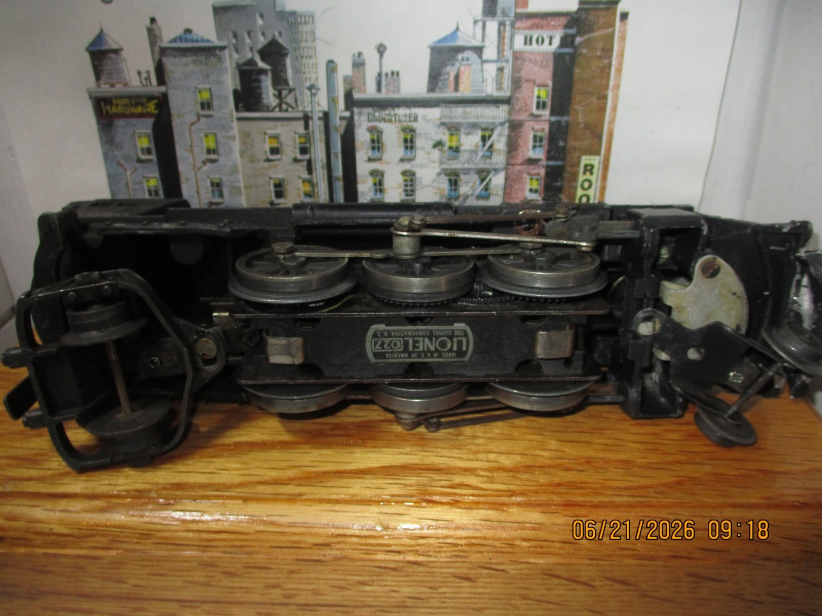 VINTAGE Lionel Steam Locomotive #2026 Engine O27 Gauge 2-6-4~RUNS/LIGHTS/SMOKES