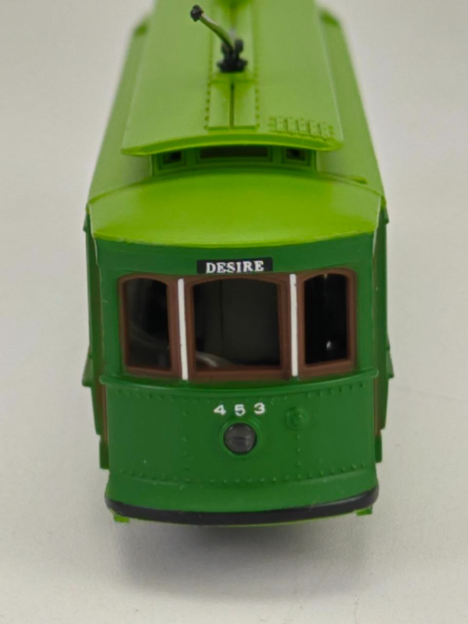 Bachmann Brill Trolley 453 Desire St HO Scale No Box Tested Light Works