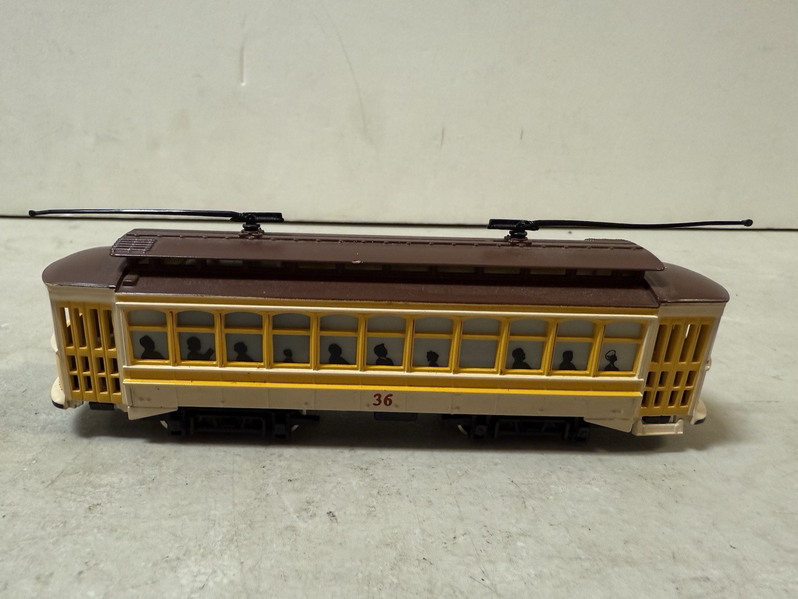 Bachmann HO Scale Brill Trolley #36-Yellow Item# 61048