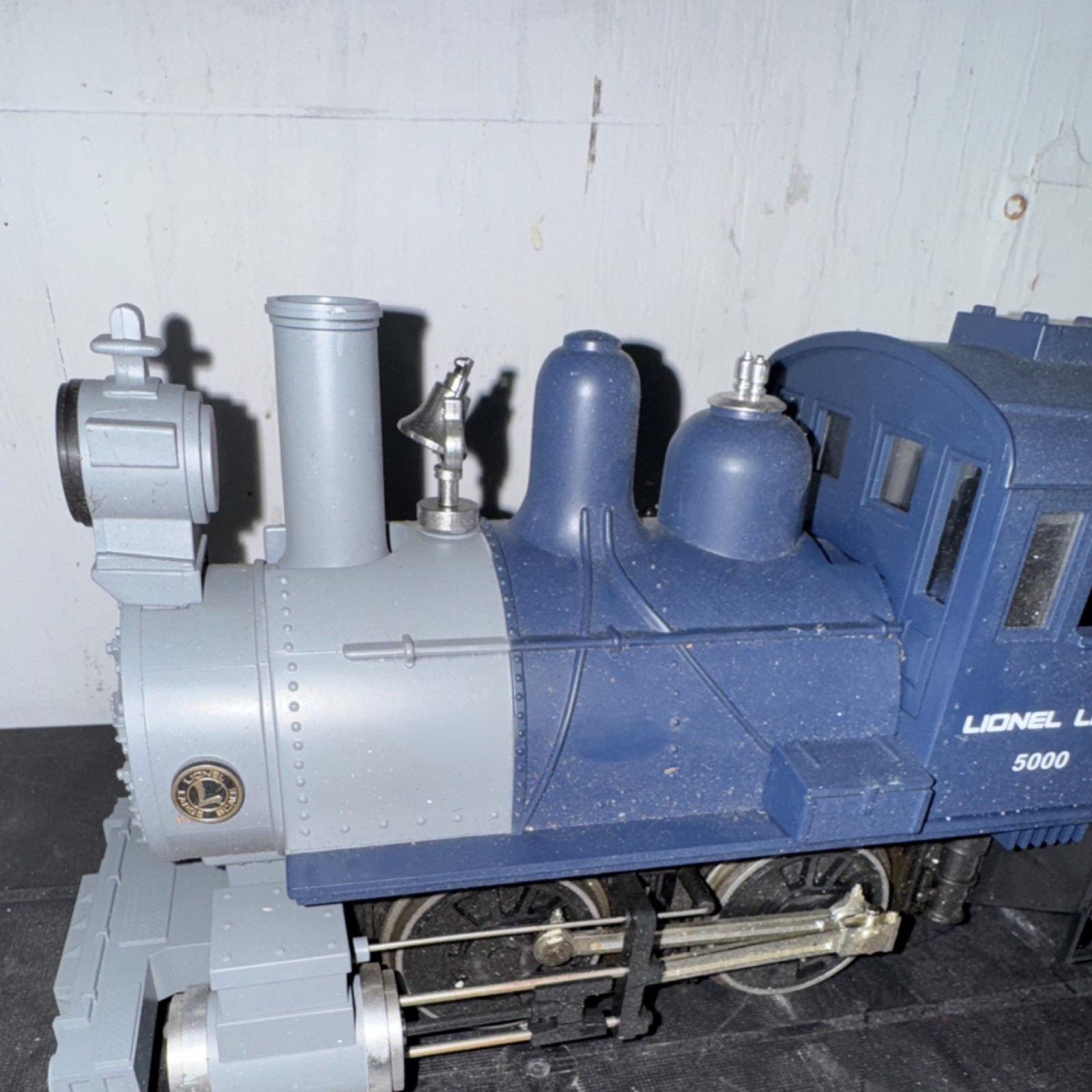 Lionel Steam Locomotive 5000 G Gauge 0-4-0 Blue Gray Lionel Lines Model Railroad
