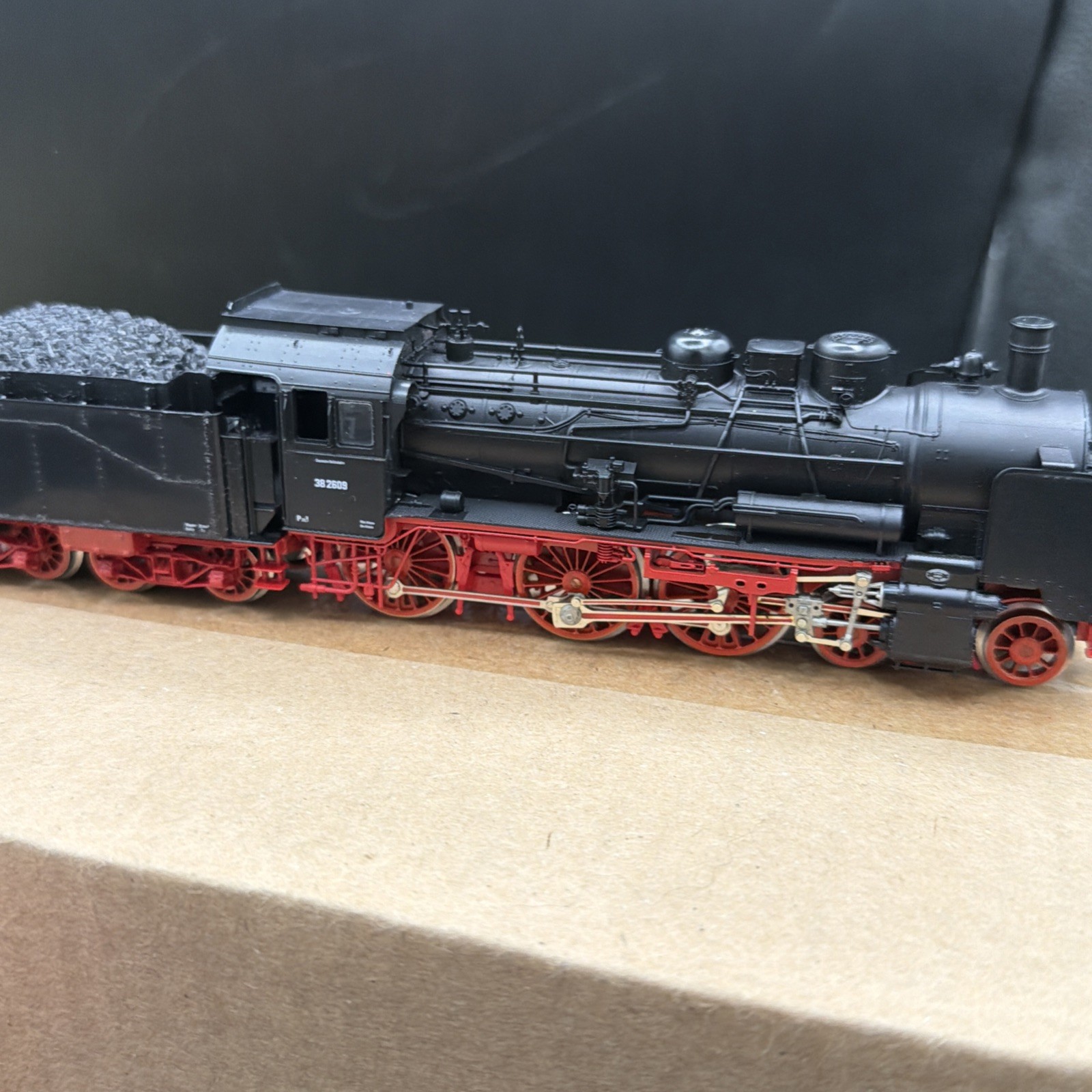 MIB Fleischmann HO Scale No 4160 German Steam Locomotive 38 2609 (B)