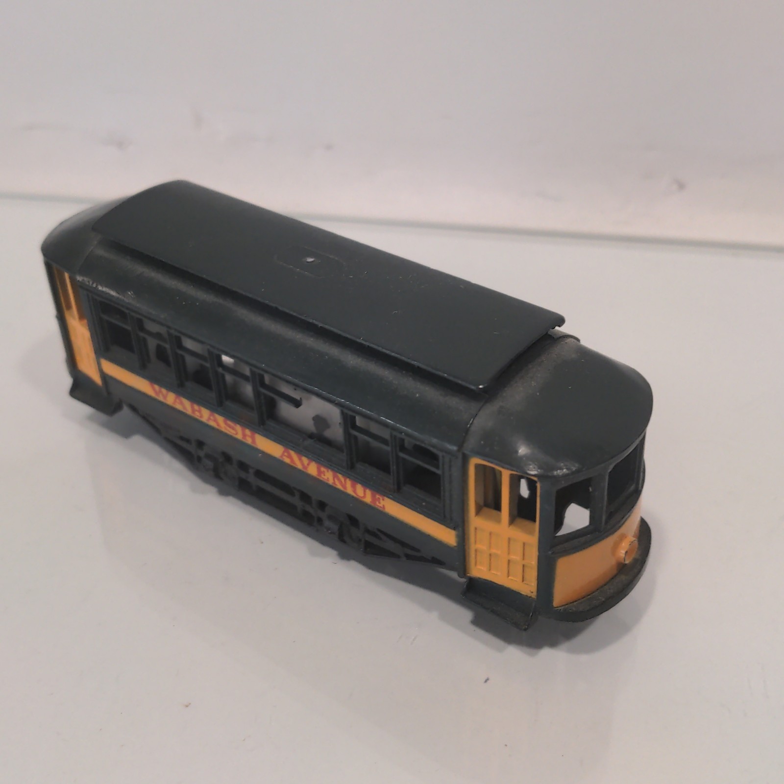 Tyco HO Powered Streetcar Trolley Wabash Avenue TESTED RUNS