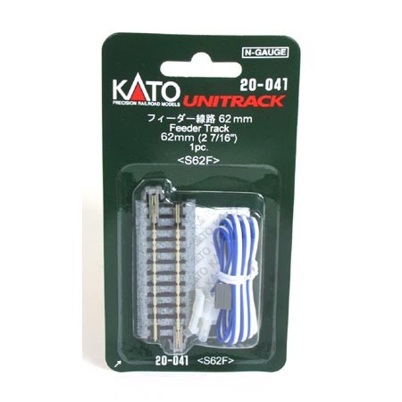 Kato USA Inc. N 62mm 2 7/16″ Straight Feeder KAT20041 N Track