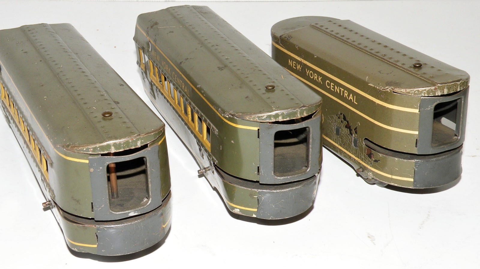 Marx Prewar 635 Mercury New York Central w/5-Articulated Passenger Cars in Box