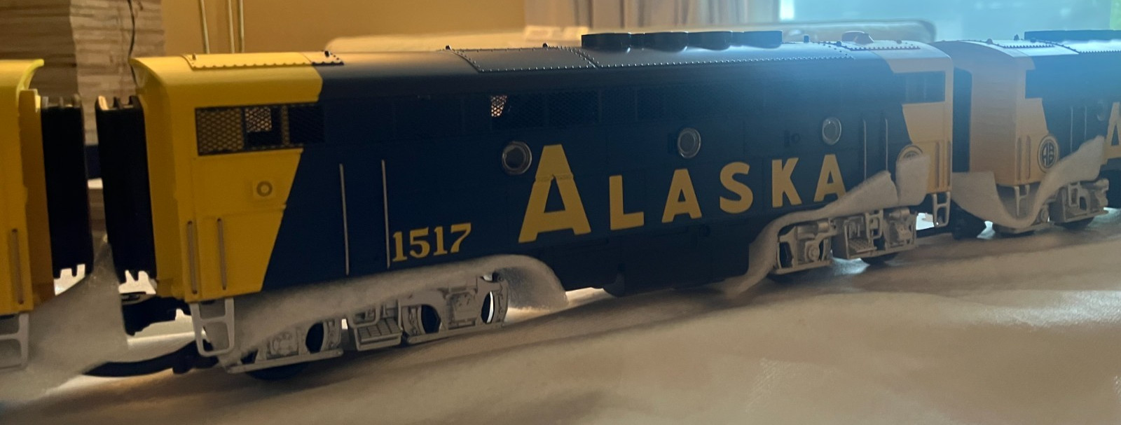 MTH UPGRADED Ps2 ALASKA R.R. F-3, A-B-A DIESEL SET w/BCR, 3 Boxes, LN 3R Premier
