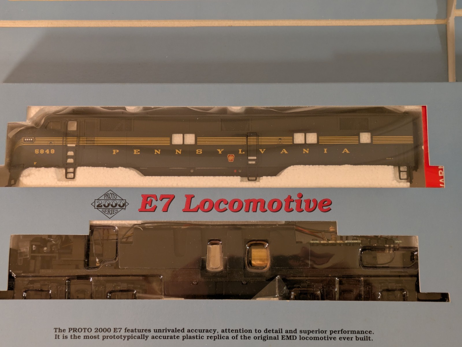 HO E7 A/B Set (Pwd+Dmy) PRR Pennsylvania DCC Ready NIB NOS # 23062/4