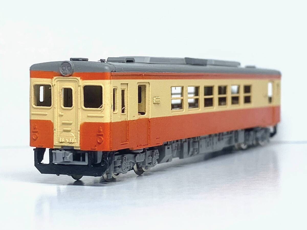 Kiha Kobo B-13 Chiba Kiha 20 Body Kit NGauge 1/150 Paper 3D Print