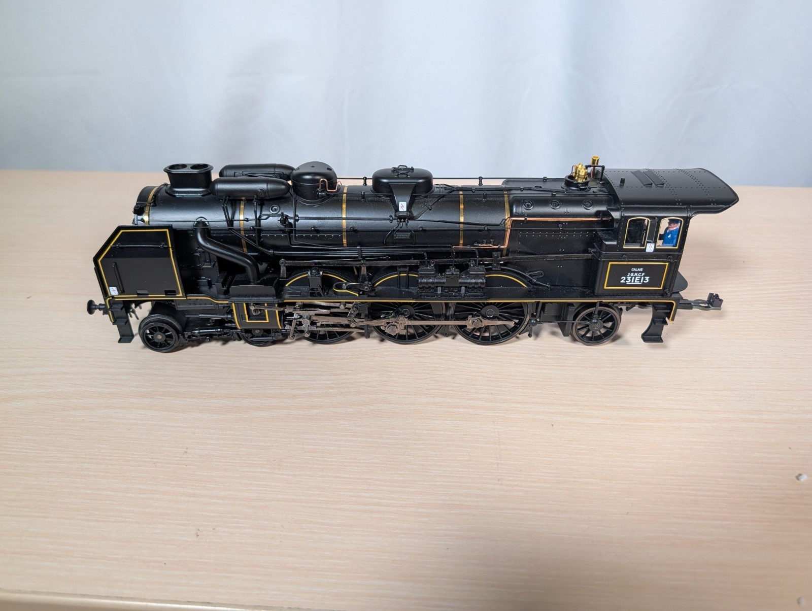MTH Premier Orient Express SCNF Black Chapelon 2-3-1E Steam Engine PS3 20-3449-1