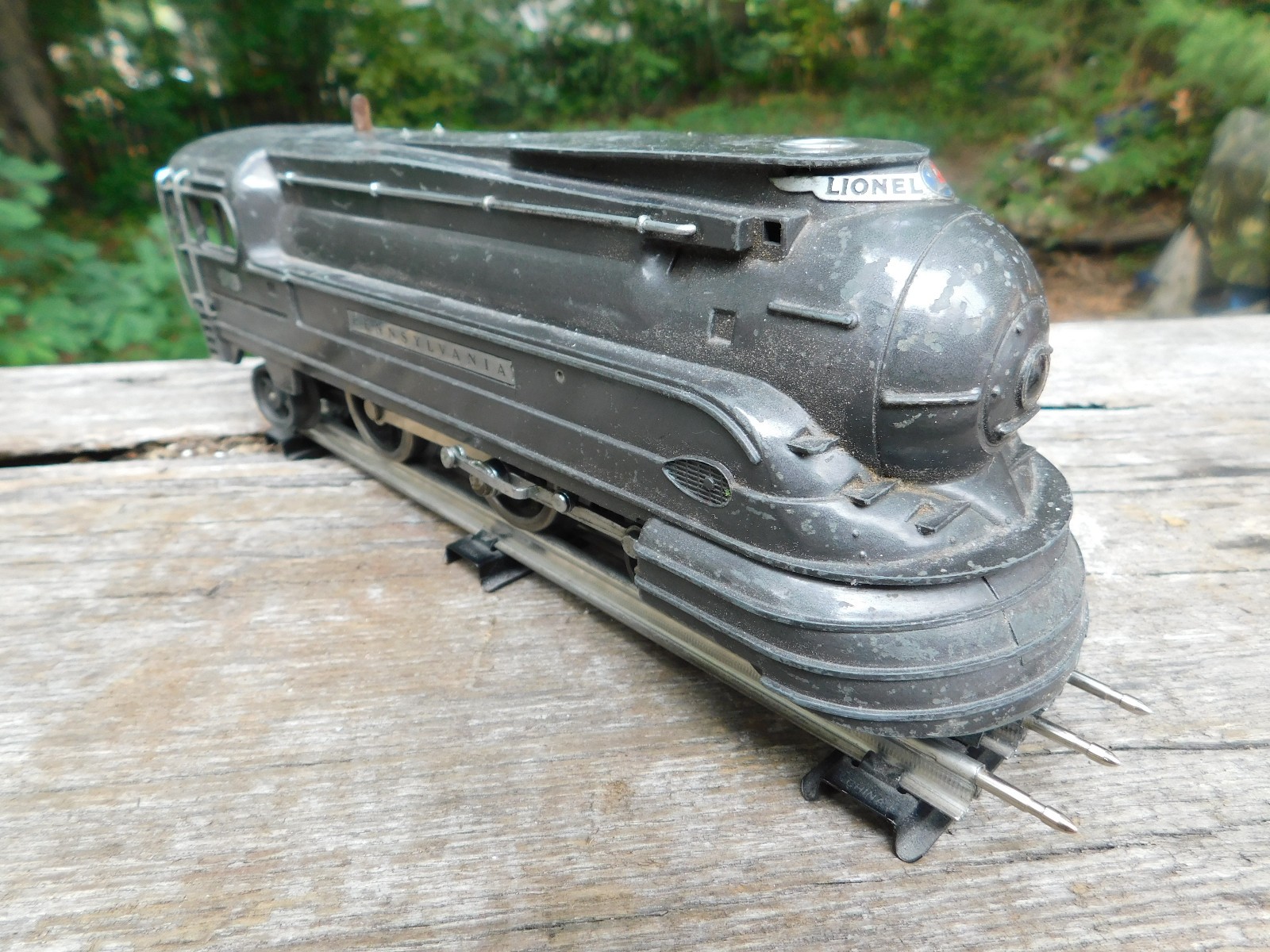 238E Pennsylvania Lionel O Gauge Pre War Streamline Torpedo Steam Locomotive