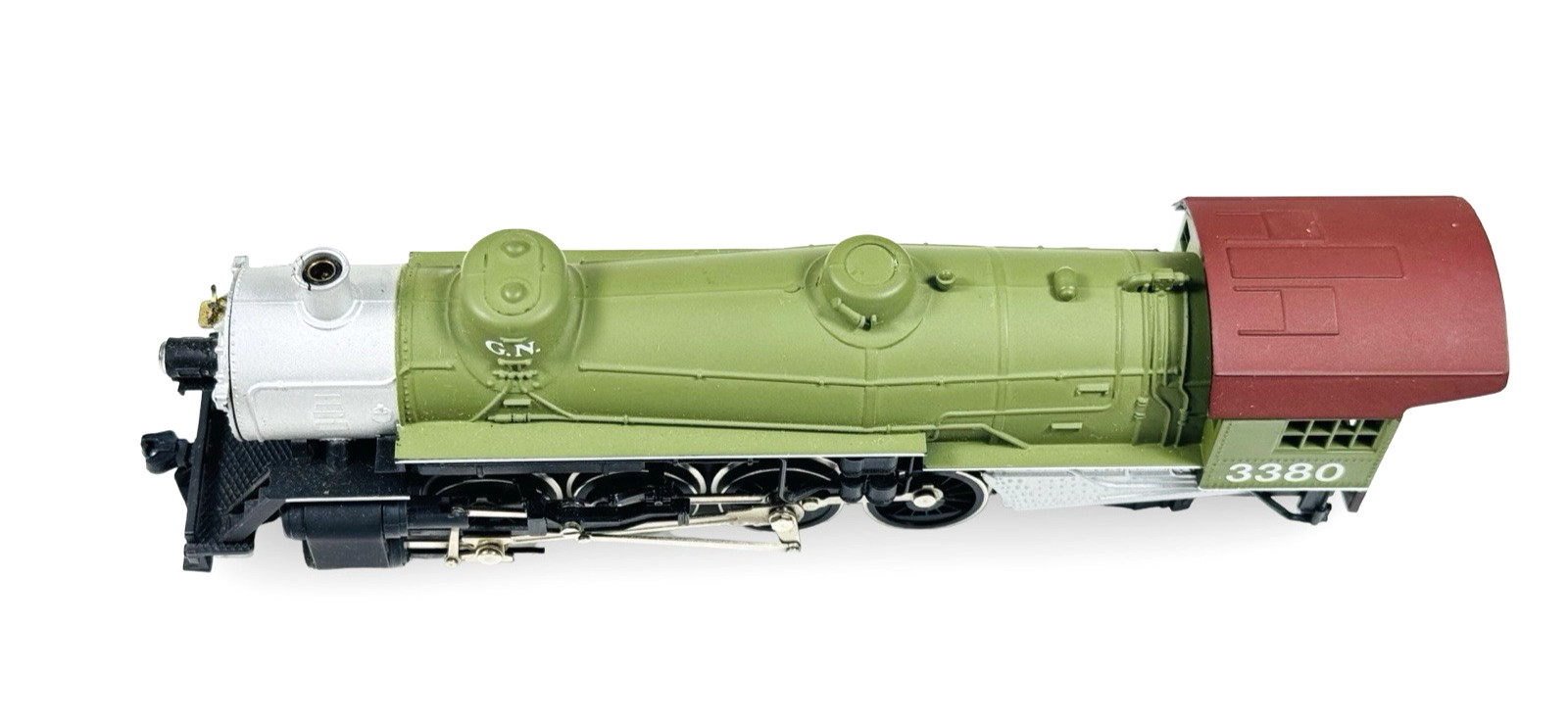 Mehano HO 1/87 Great Northern (#3380) Mikado 2-8-2 Steam Locomotive