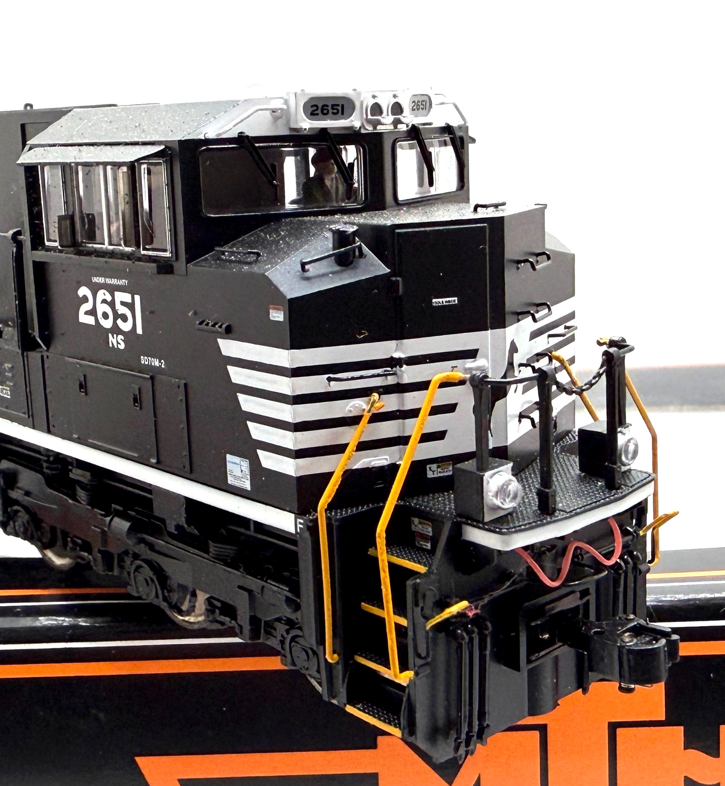 HO MTH 80-2015-1 SD70M-2 NORFOLK SOUTHERN NS # 2651 DC DCC SOUND PROTOSOUND 3