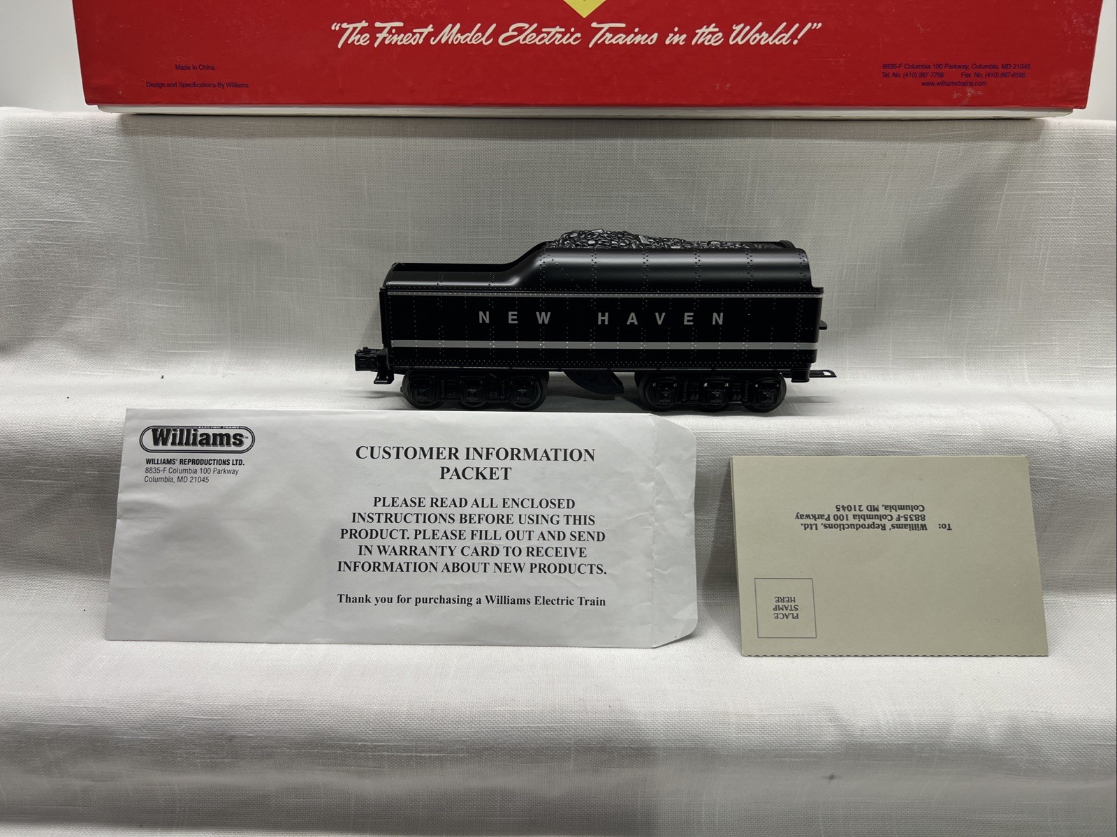 Williams S2 New Haven Black Tender Only Digital Whistle And Bell New