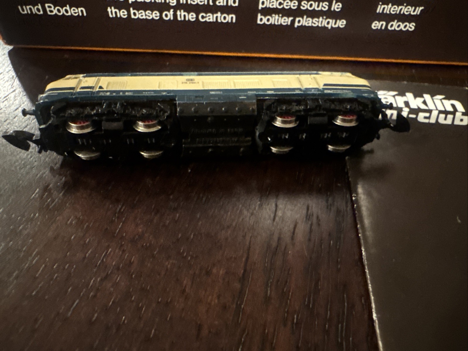 Z Marklin 8874 Z GAUGE DB BR Class 216 Diesel Electric Locomotive