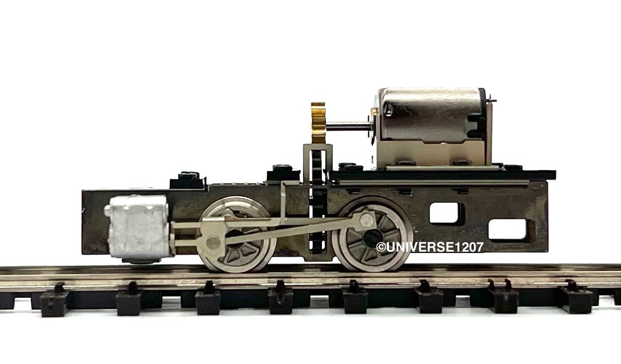 N/HOn30/HOe/009 Scale Aru 0-4-0 Steam Locomotive Power Drive Chassis 14mm/7mm