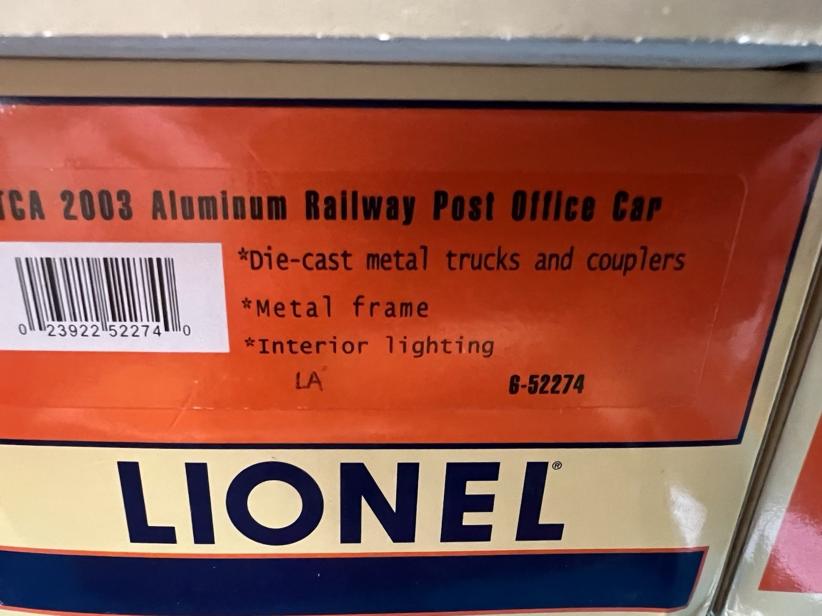 Lionel 6-11737 O Gauge TCA 40th Anniversary F3 ABA Diesel Locomotive Set 9 cars