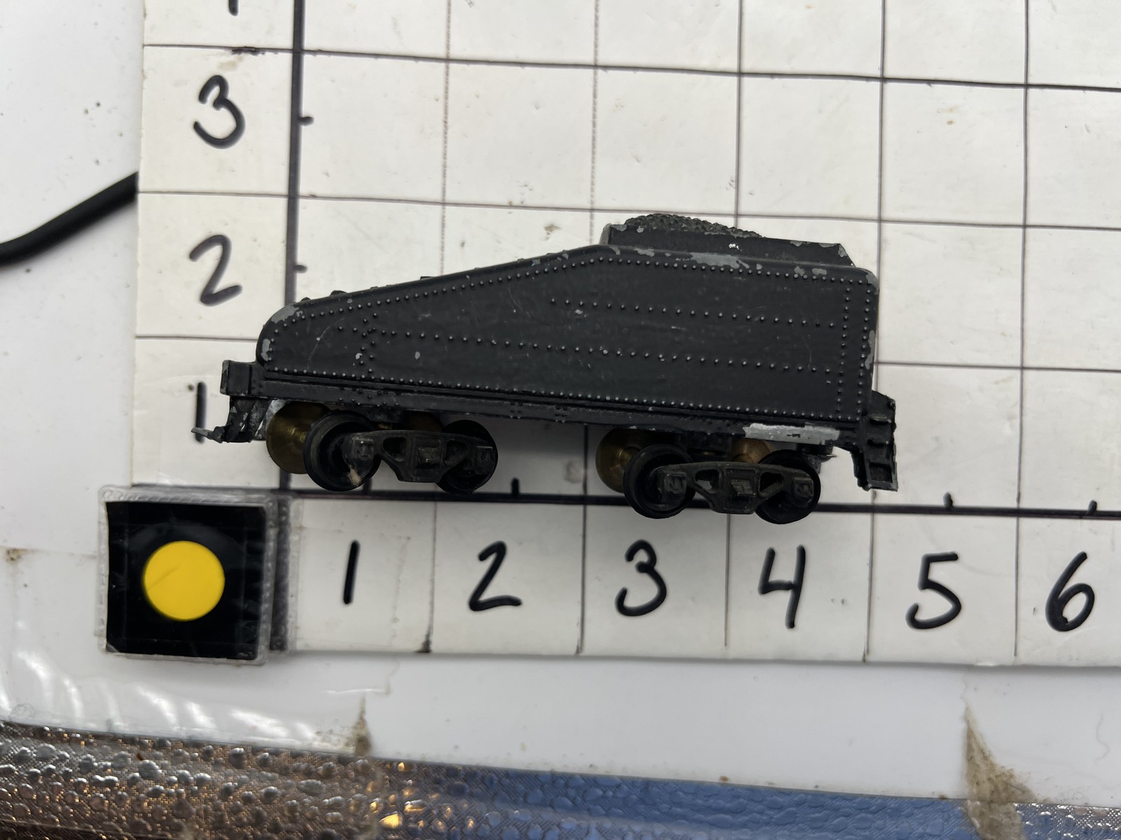 Mantua HO Scale Coal Tender Black Fair