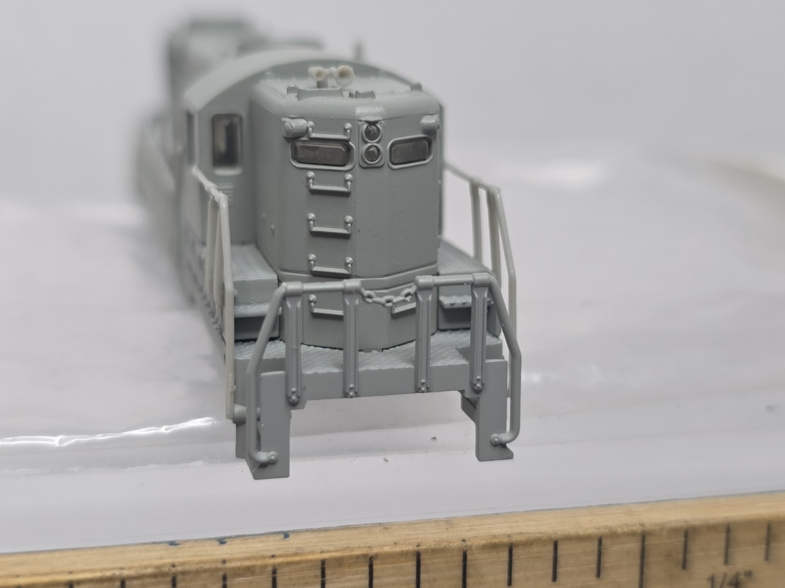 Shell Only Life Like N Scale GP-18 Diesel Locomotive Undecorated Hobby Smith LN