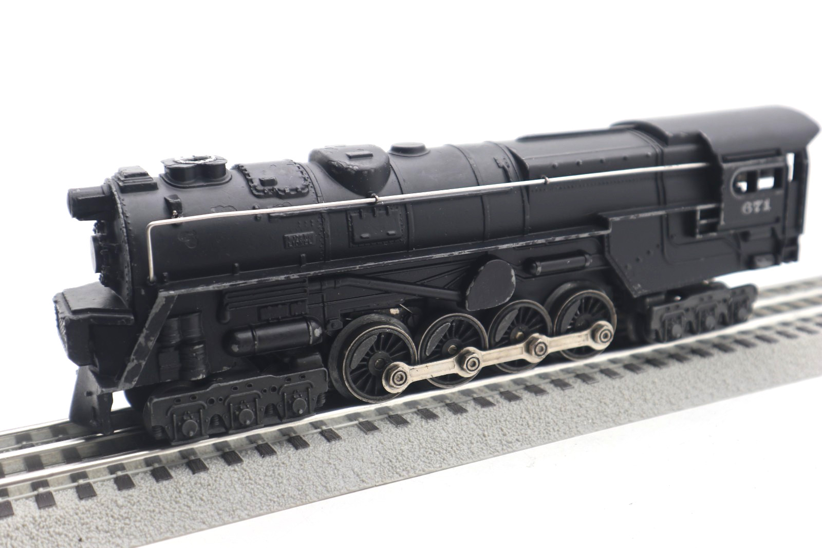 Lionel, O, 671, PRR, S-2 Turbine 6-8-6 Diecast Steam Engine, C-7 in Original Box