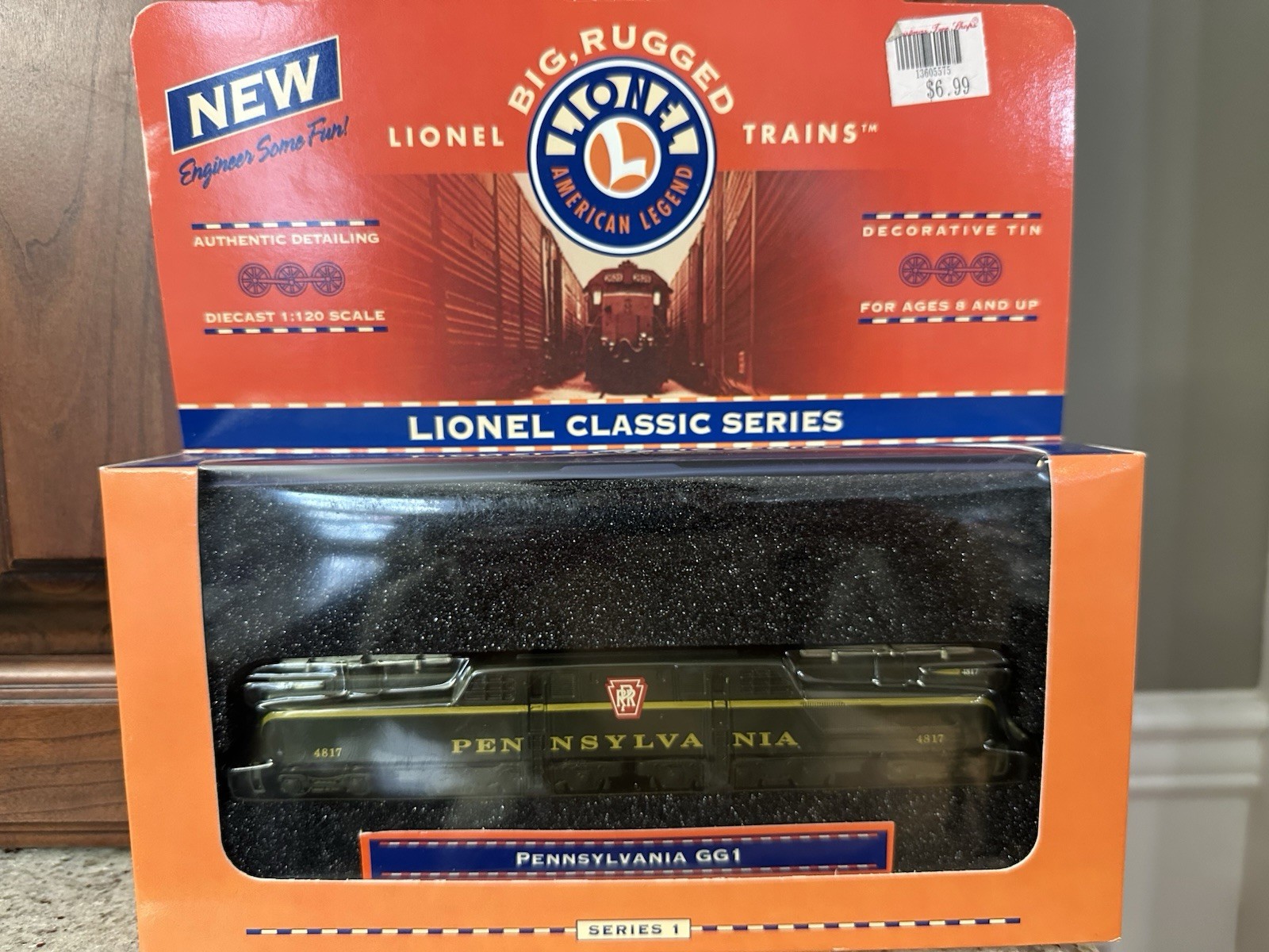 BRAND NEW LIONEL CLASSIC SERIES 1998 TRAIN PENNSYLVANIA GG1 SERIES1 1:120 SCALE