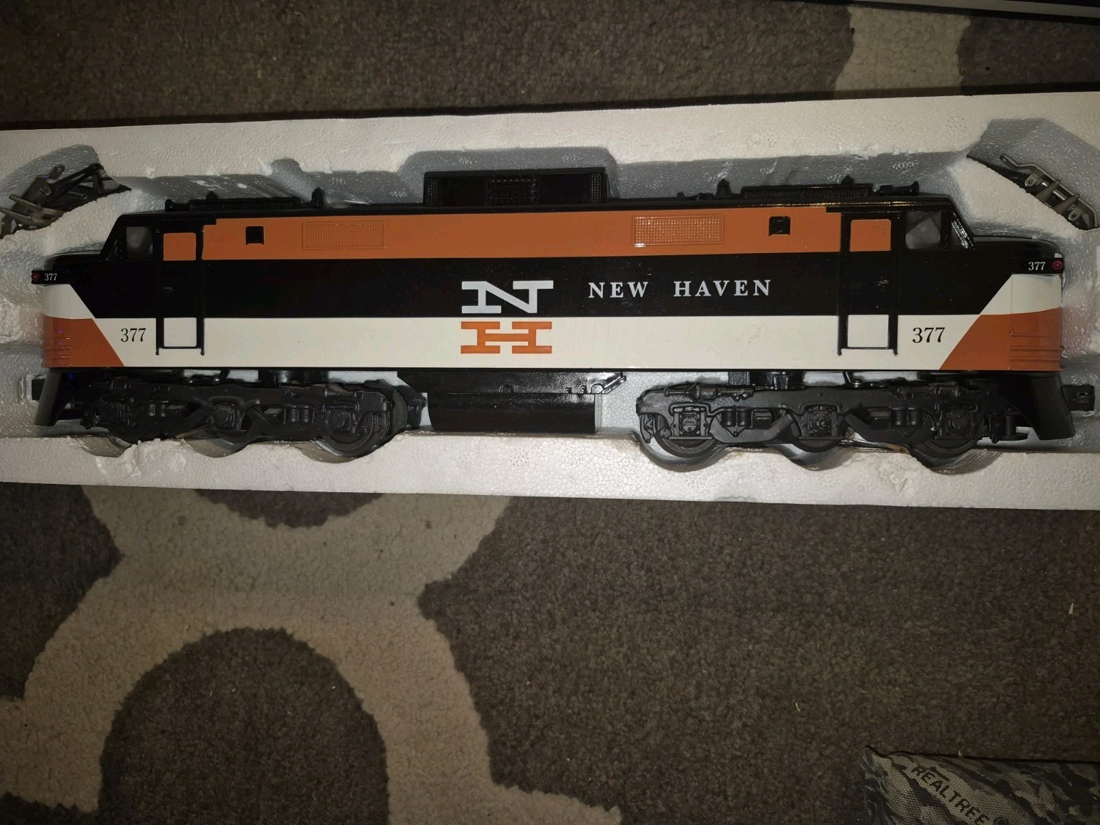 Williams Double Headed Diesels New Haven EP 200s True Sounds Box Shows Wear