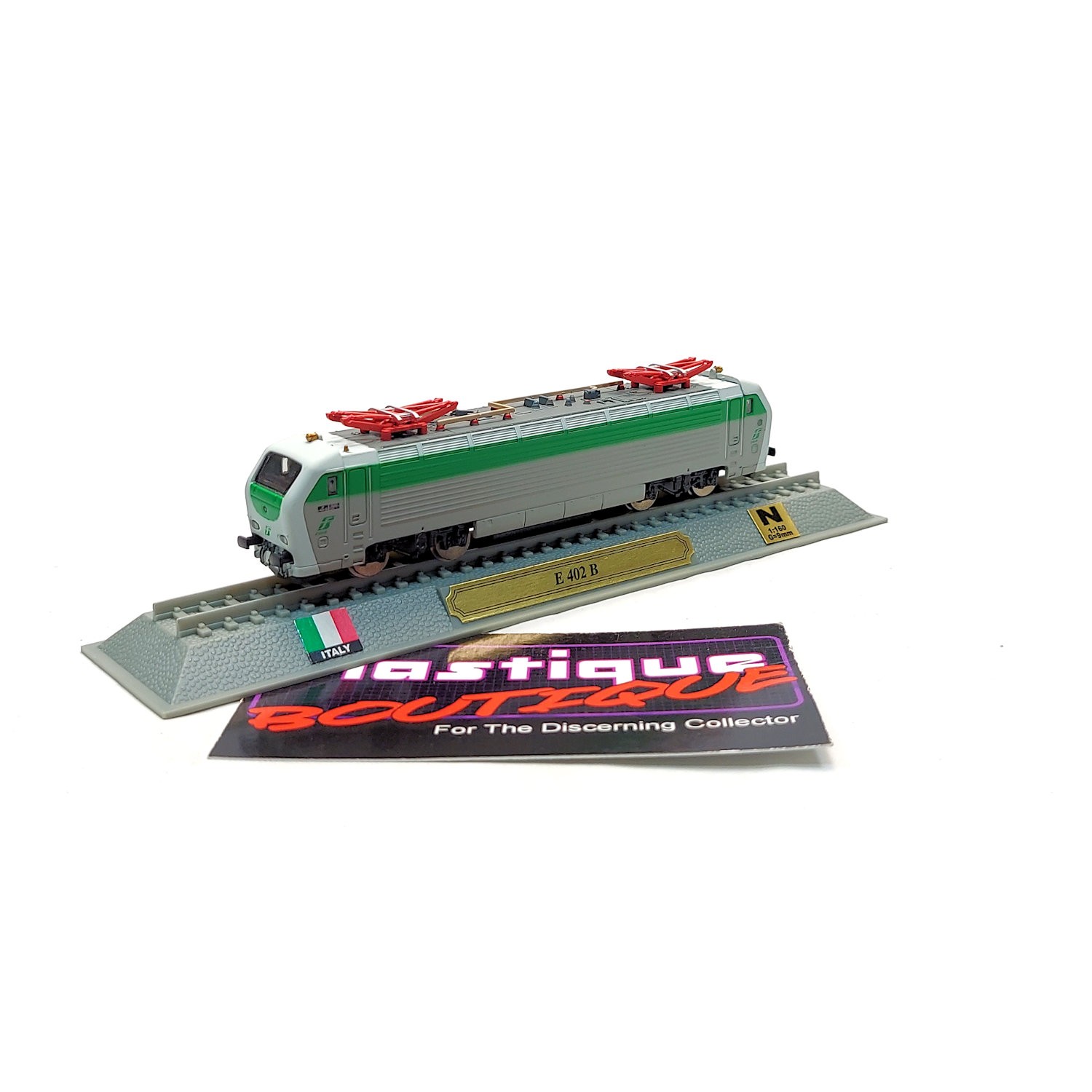 Del Prado FS Class E 402 B 1:160 #53 STATIC MODEL LOCOMOTIVE ENGINE TRAIN