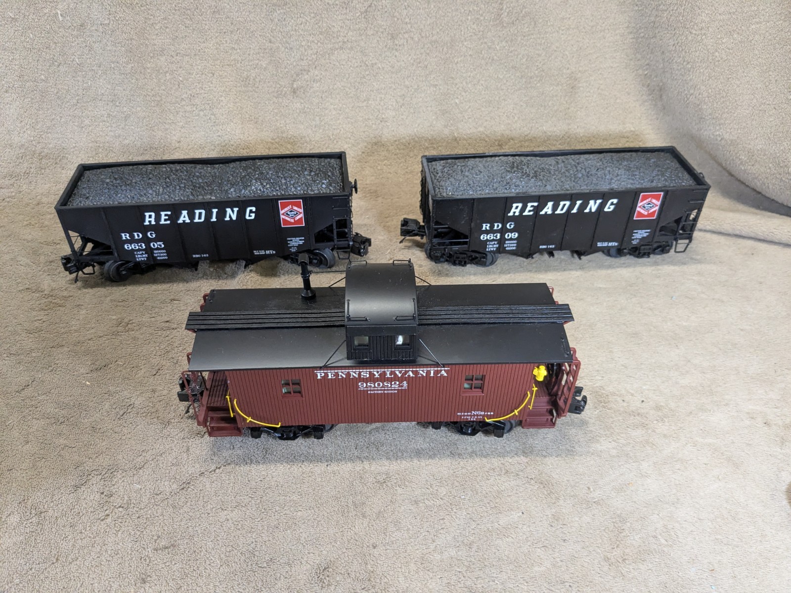 Pennsylvania Reading Seashore Lines O Scale Premier 2-8-0 Steam Engine w/ PS 3.0