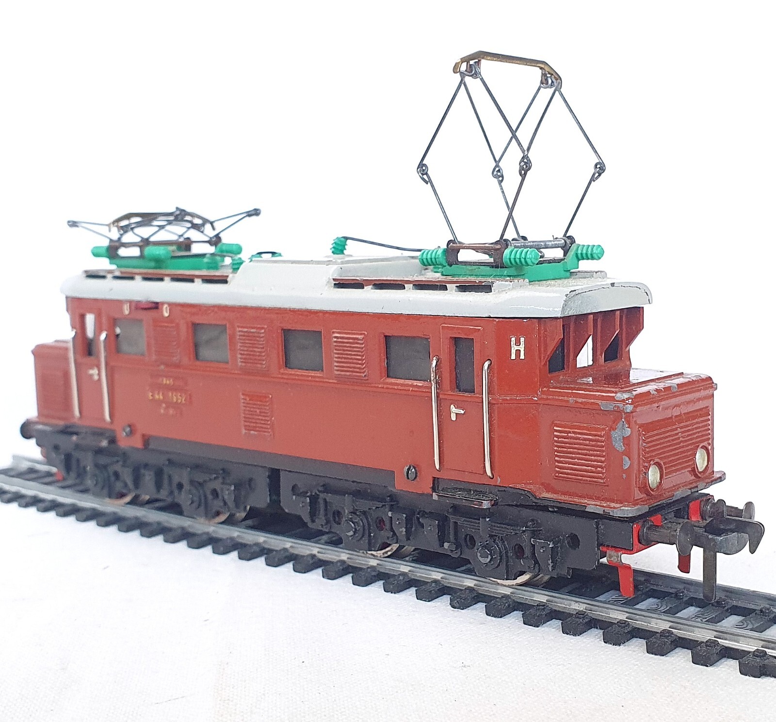 Fleischmann DC HO 1:87 Sweden SJ E44 ELECTRIC LOCOMOTIVE Diecast Metal Boxed`50