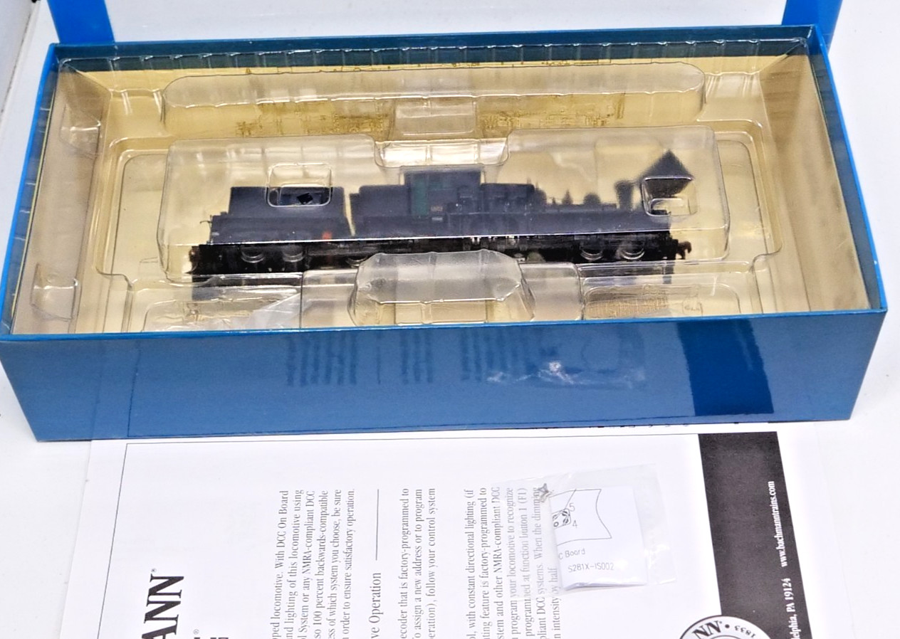 Spectrum 84704 HO 80 Ton 3 truck Shay Oil Bunker DCC SOUND Steam Loco Tested