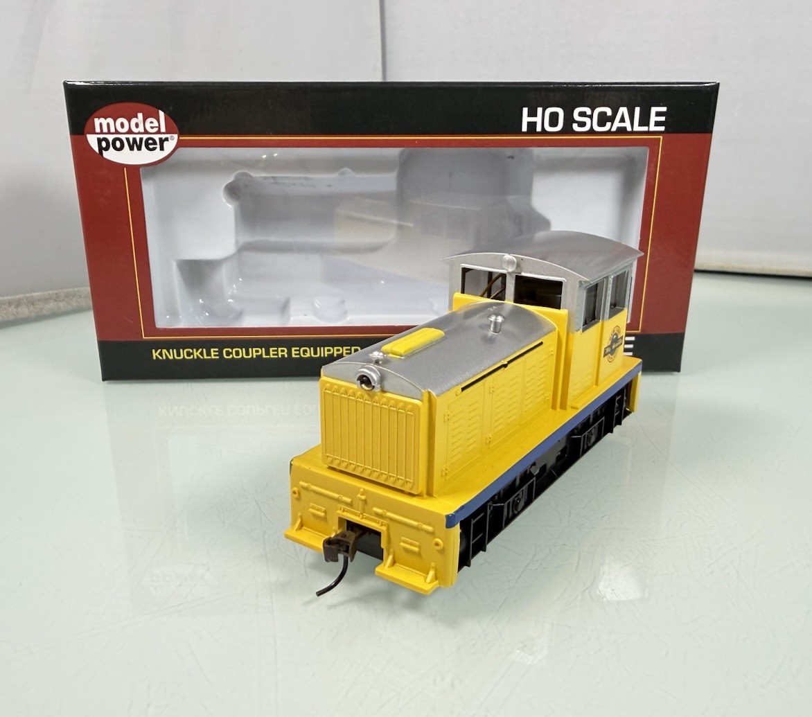 Model Power HO Scale DDT Plymouth Industrial Diesel Switcher Locomotive D&RG NEW