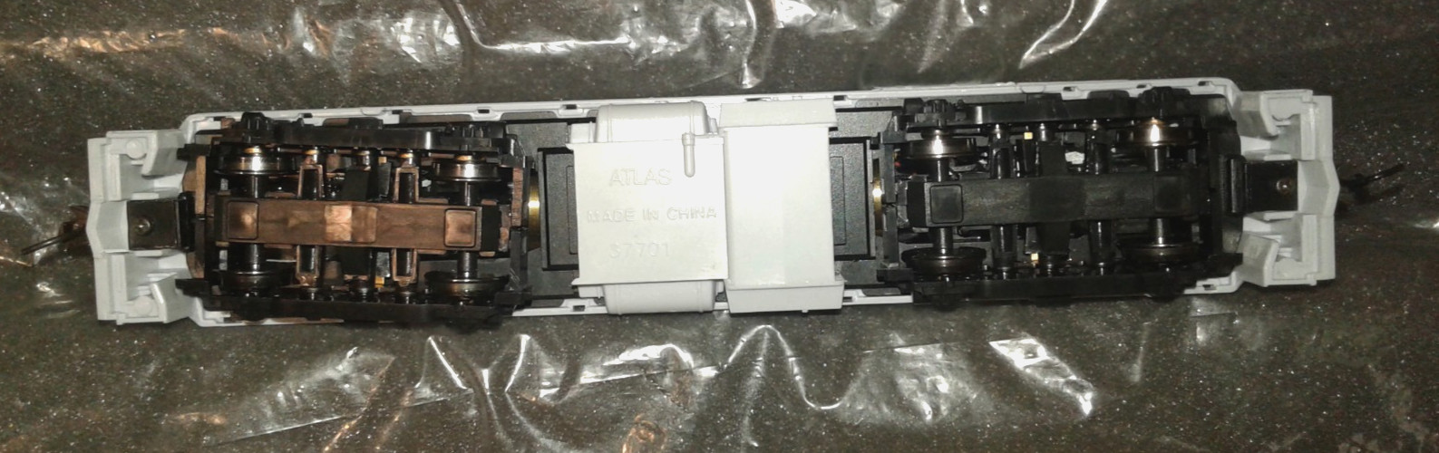 HO SCALE ATLAS ALCO RS3 UNDECORATED DCC TCS T6X