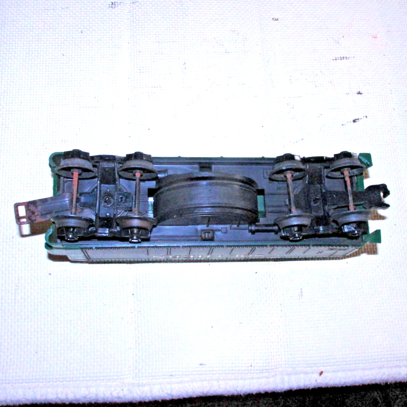 O O27 Lionel 8302 Green 2-4-0 & Southern Coal Rattle Tender Lights USA