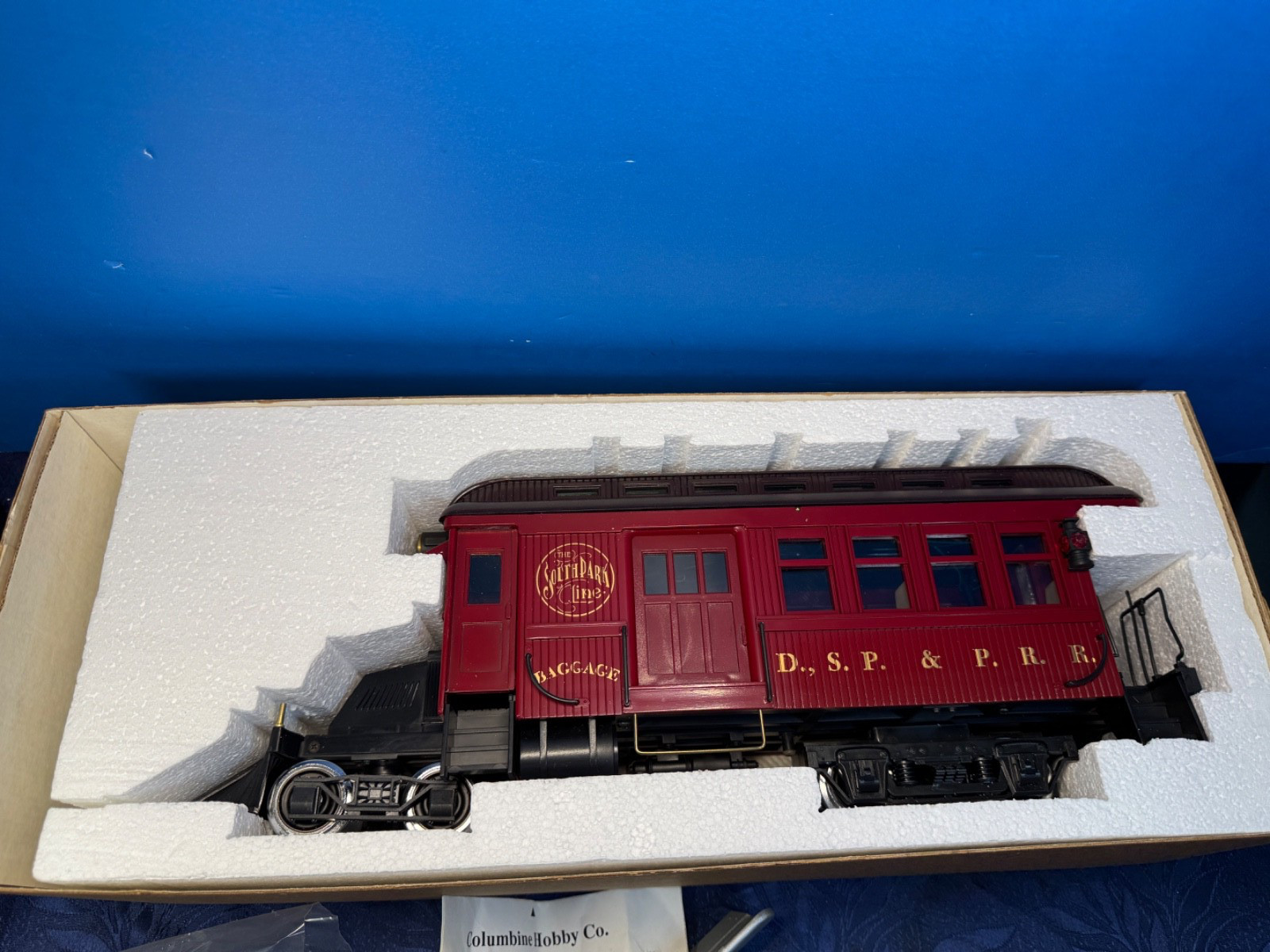 Delton 2264r D.S.P & P.R.R Railbus Baggage Car