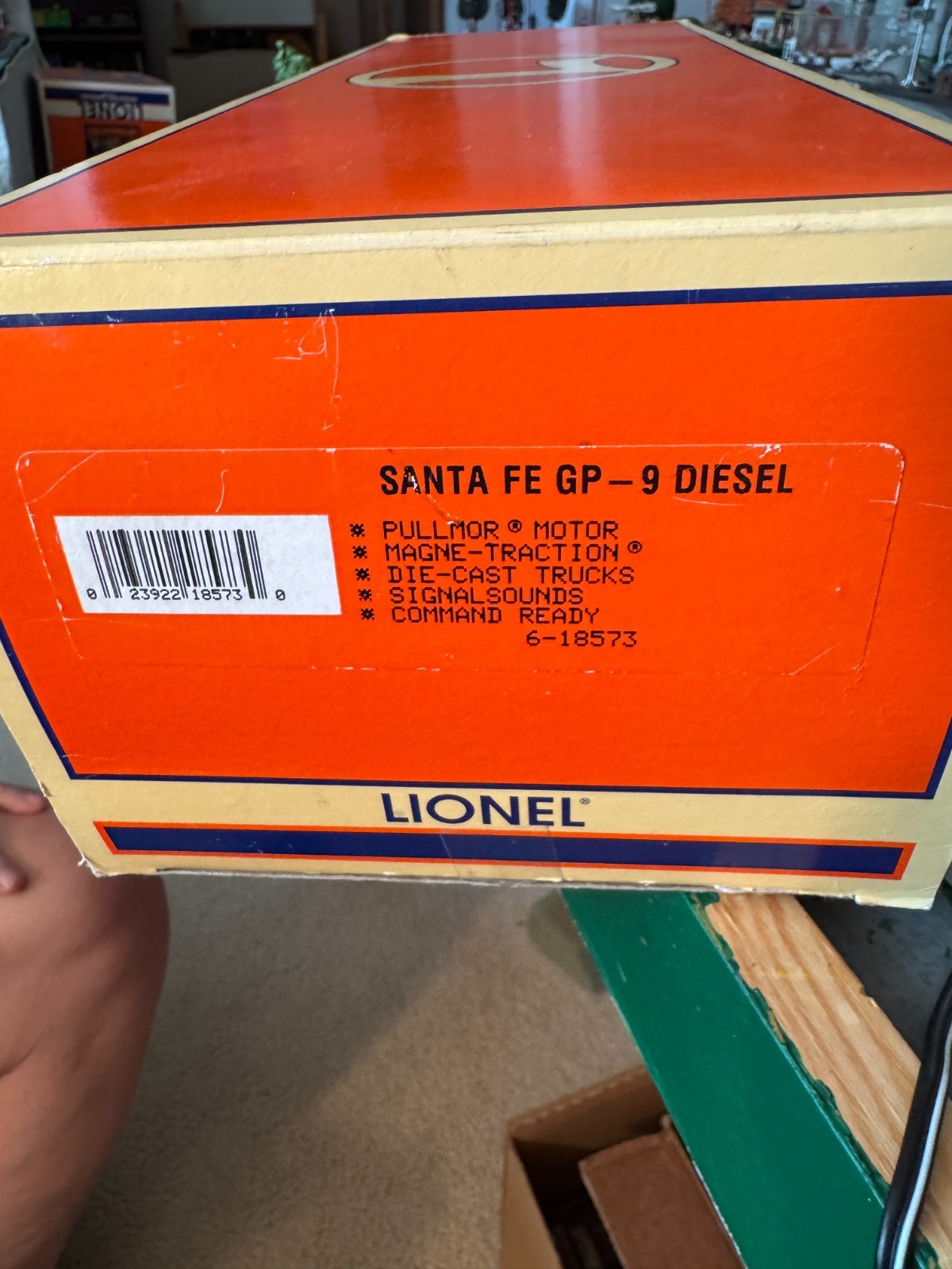 🚂 LIONEL – 6-18573 SANTA FE GP9 DIESEL 💥L2537
