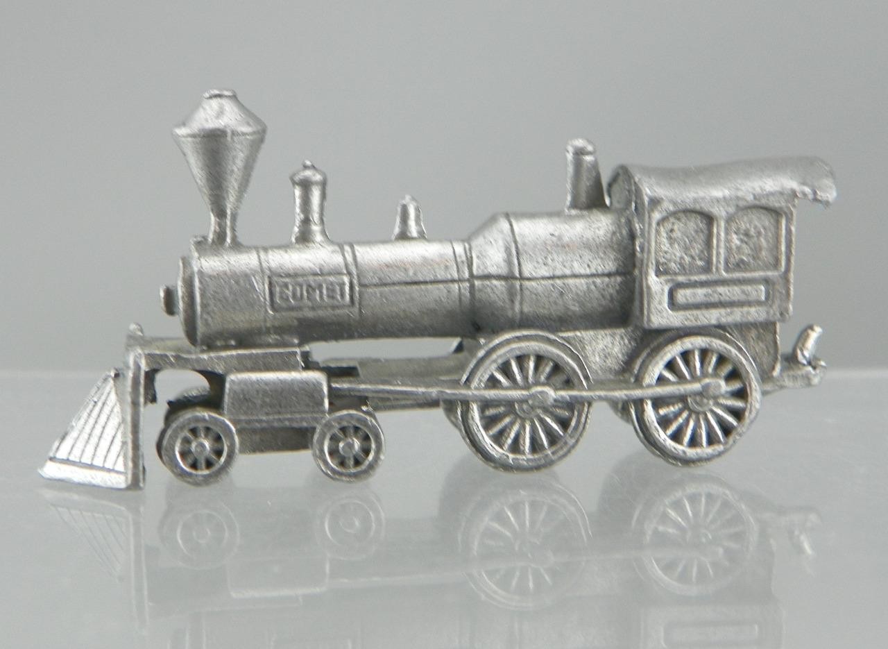 Vintage 1987 Cuter Pewter Comet 4-4-0 Steam Locomotive 2.25″ Metal Mini Figurine