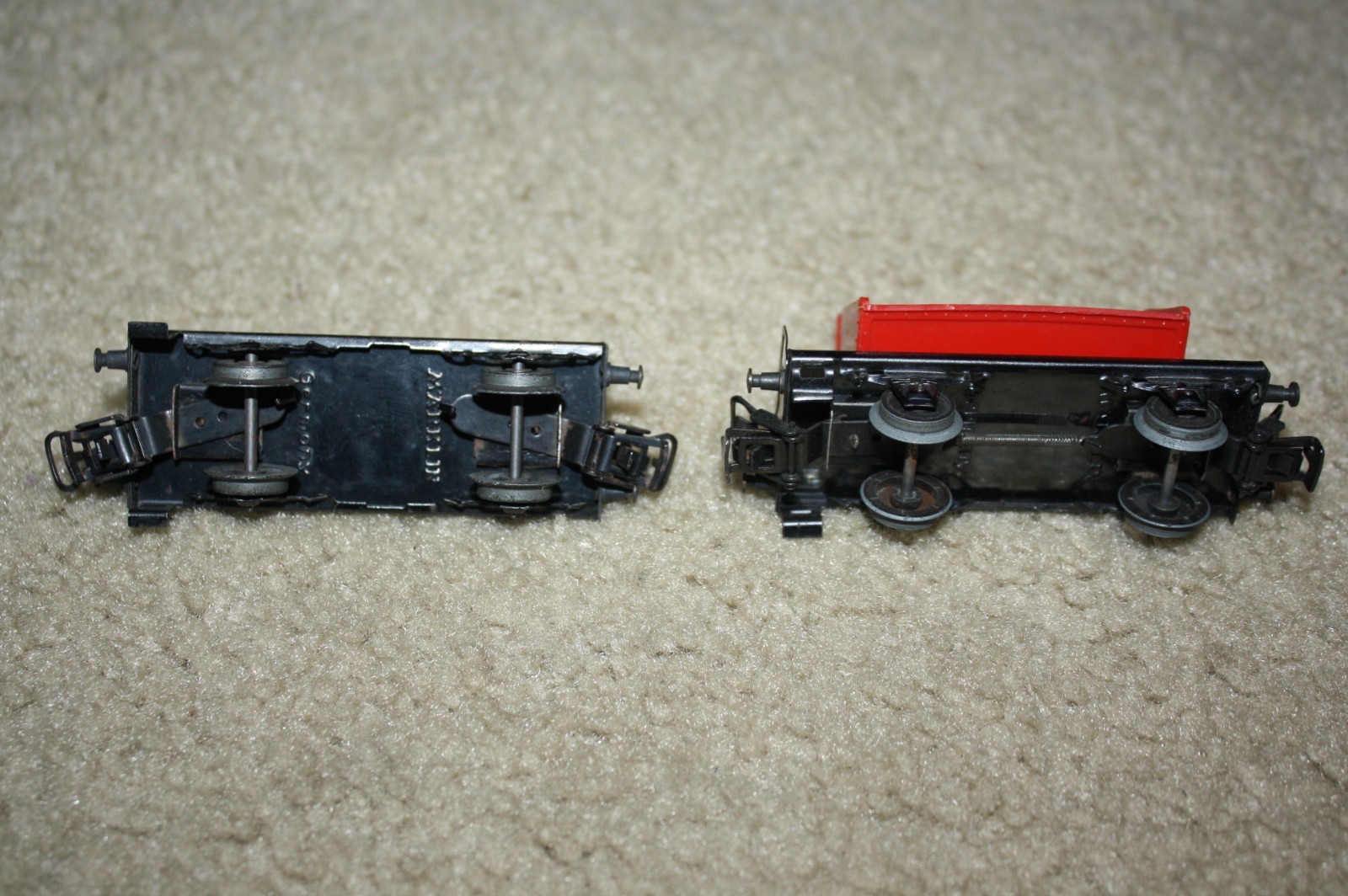 Vintage Marklin HO Scale Train Lot Rolling Stock Made in Germany (10 Pieces)