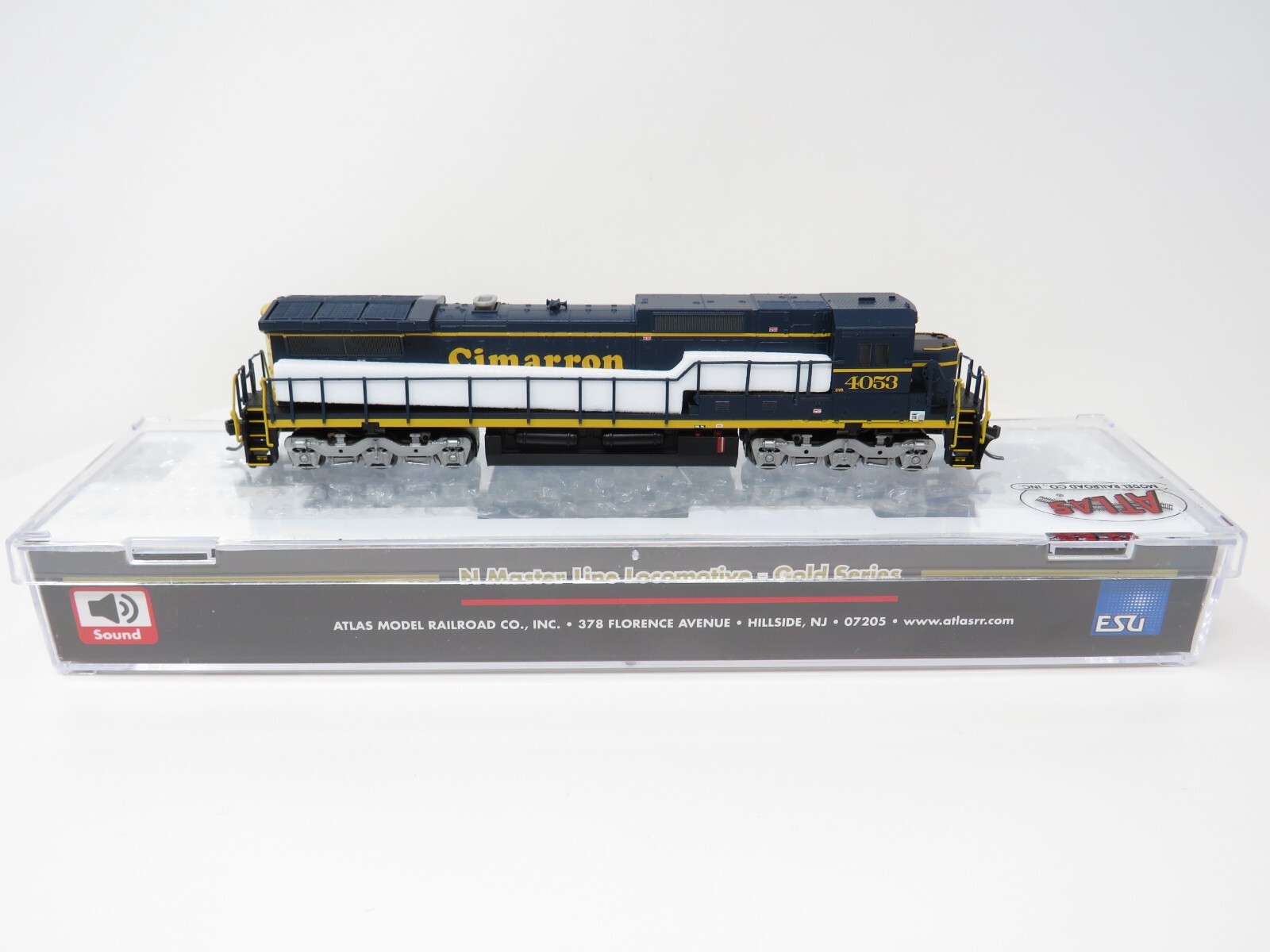 Atlas N 40005666 LokSound DCC Cimarron Valley Dash 8-40C Diesel Locomotive