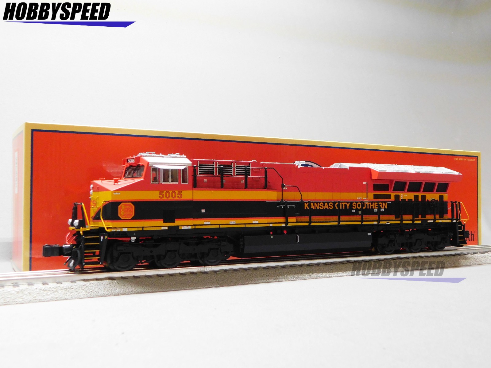 LIONEL BTO KANSAS CITY SOUTERN LEGACY ET44AC DIESEL ENGINE O GAUGE 2533482 NEW