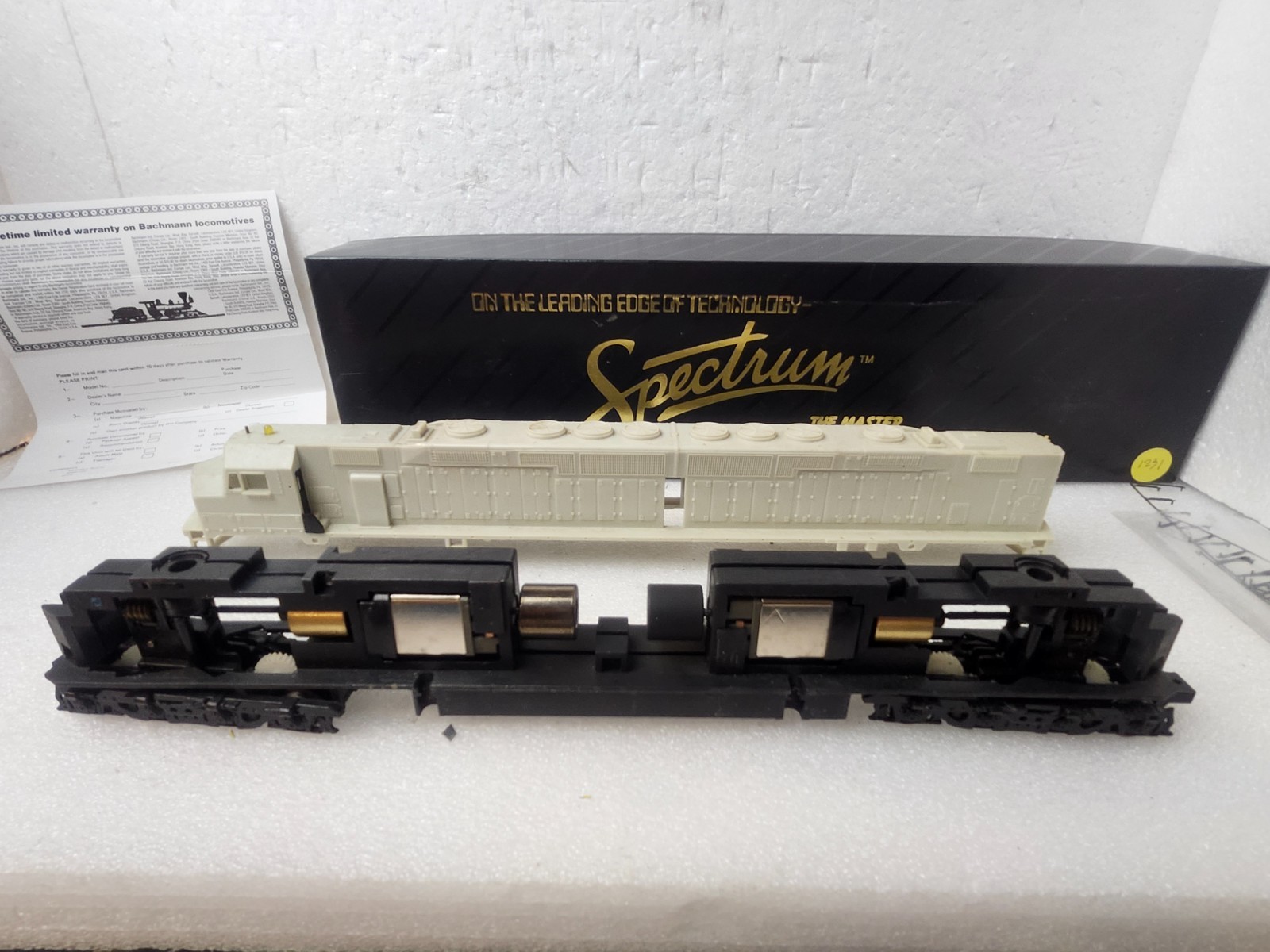 SPECTRUM THE BEST BACHMAN DD40AX UNLETTERED MAKE IT A CENTENINAL