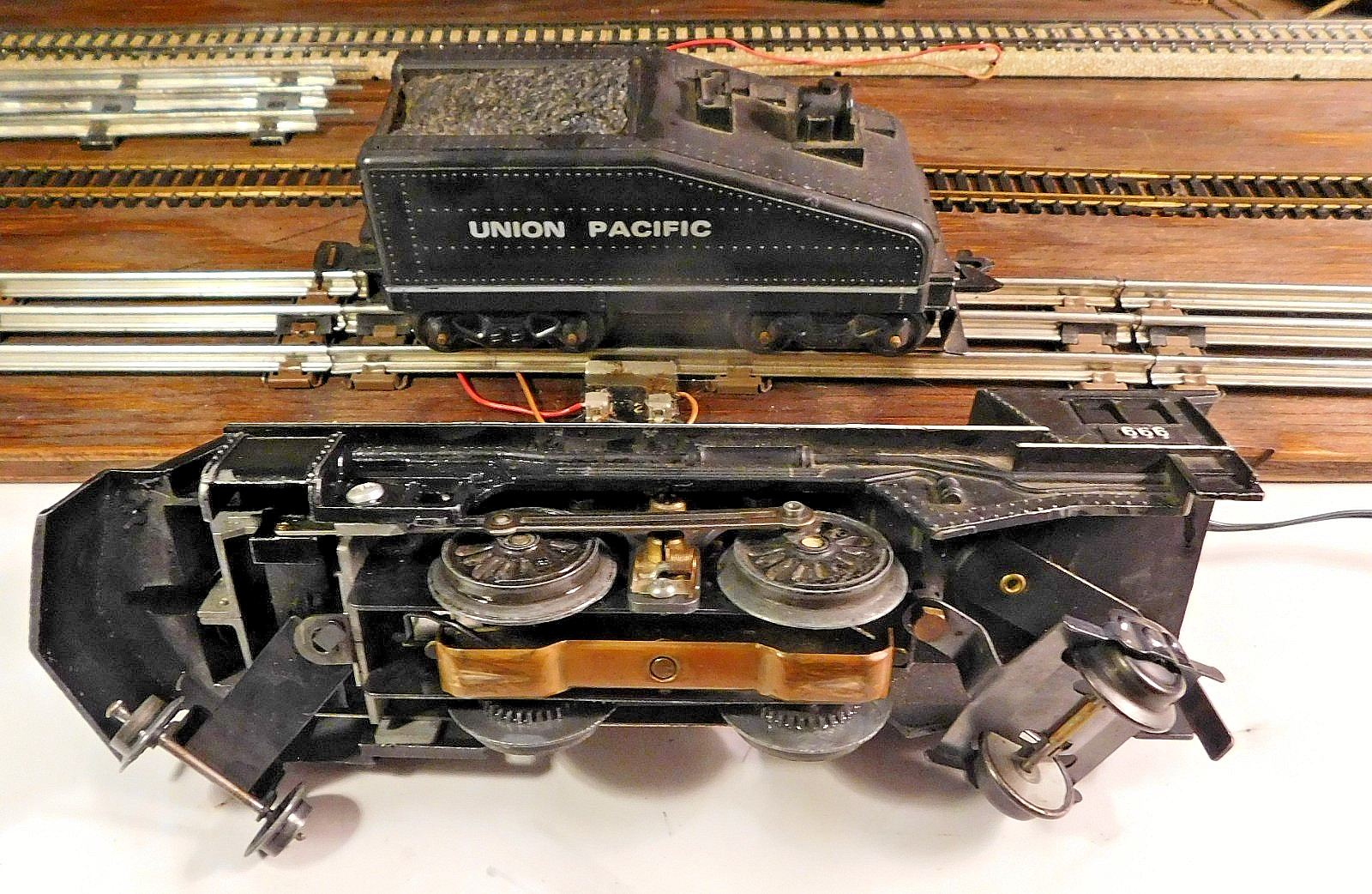 MARX 2-4-2 Smoker Locomotive ~ Union Pacific ~ Double-Reduction Rd# 666 – O
