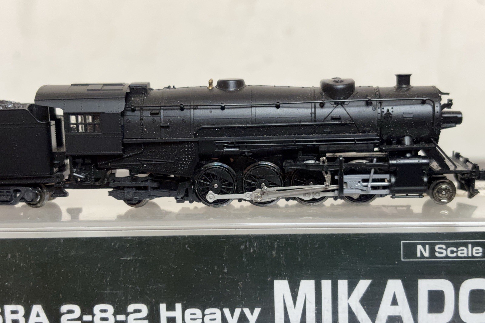 KATO N Scale Locomotive 126-0200 USRA 2-8-2 Heavy MIKADO Unlettered UNUSED New