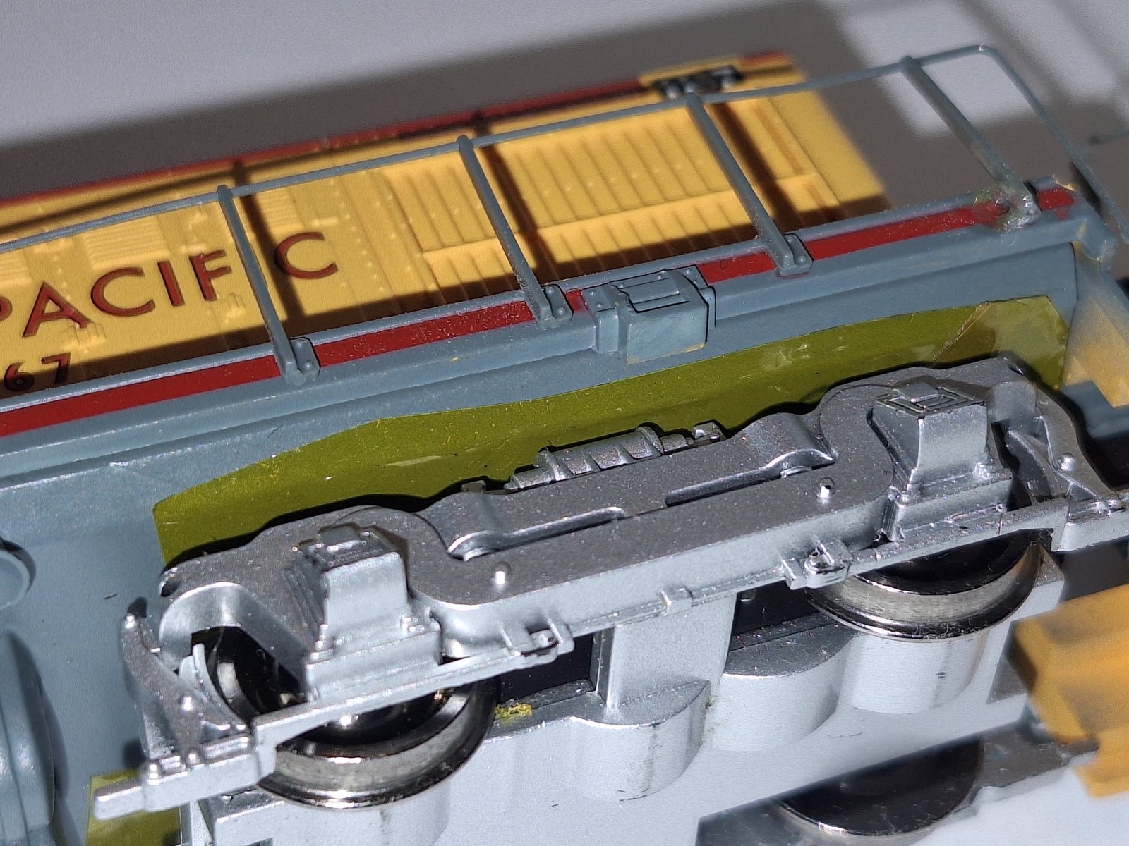Used HO Bachmann 63210 DCC Sound Union Pacific Alco S4 Diesel Locomotive #1167