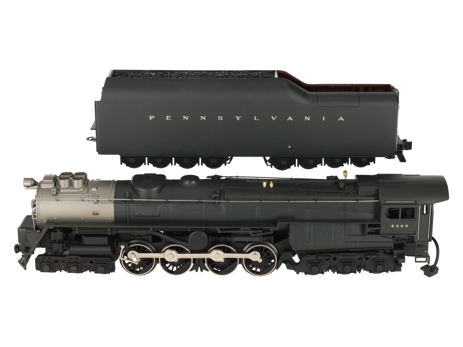 Lionel 6-18010 O PRR 6-8-6 Turbine Steam Locomotive & Tender with RS #6200 EX
