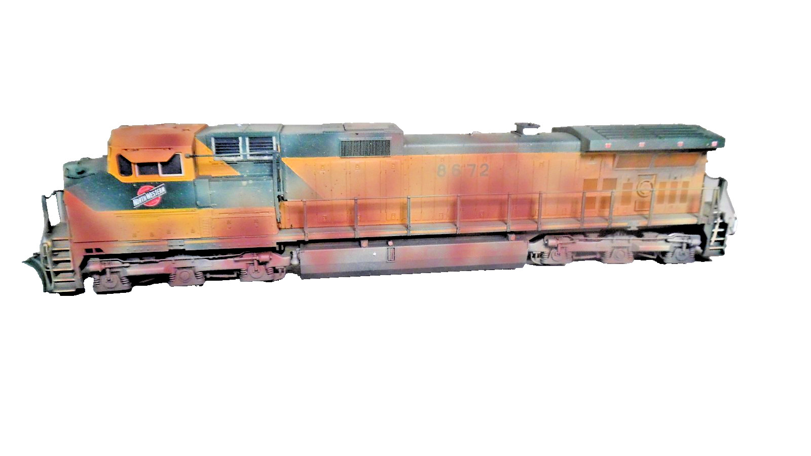 Kato 37-6350 Chicago Northwestern Mac Emd Decorated Ho Engine Tested