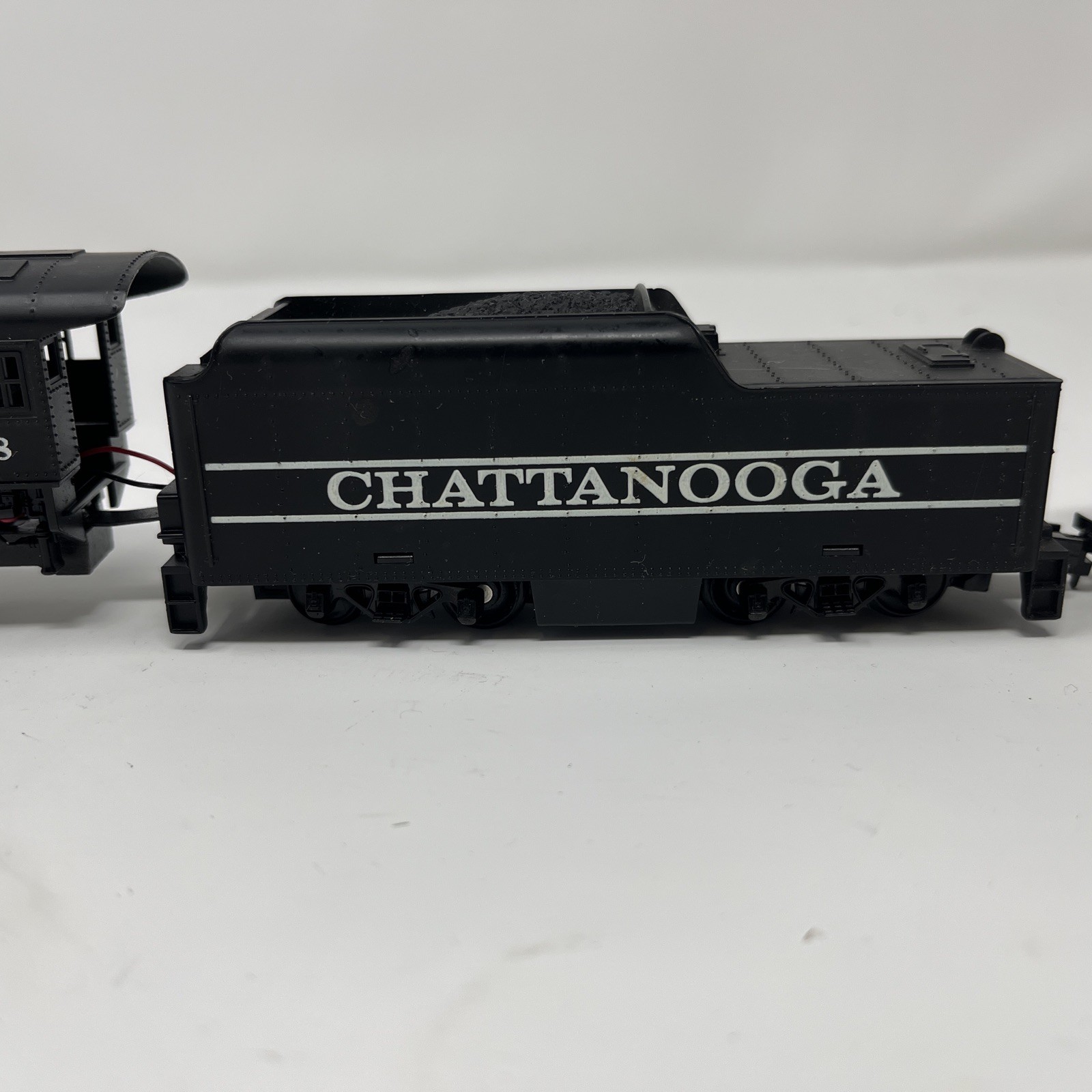 HO Tyco Chattanooga 2-8-0 Loco w/ (drive in tender) #638, Tested W/ Caboose