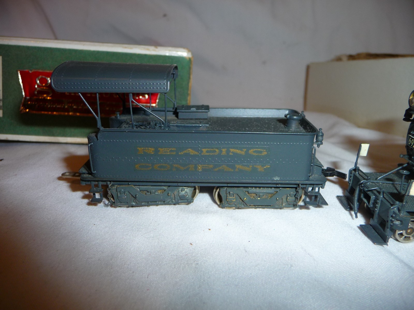 VTG 1961 GEM MODELS OLYMPIA EH-105 Reading Class 15C 2-8-0 Consolidated w/ Box