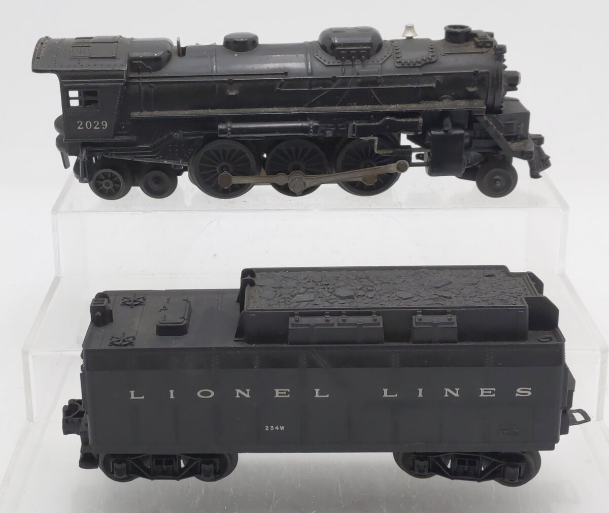 Lionel 2029 Vintage O 2-6-4 Diecast Steam Locomotive w/234W Tender