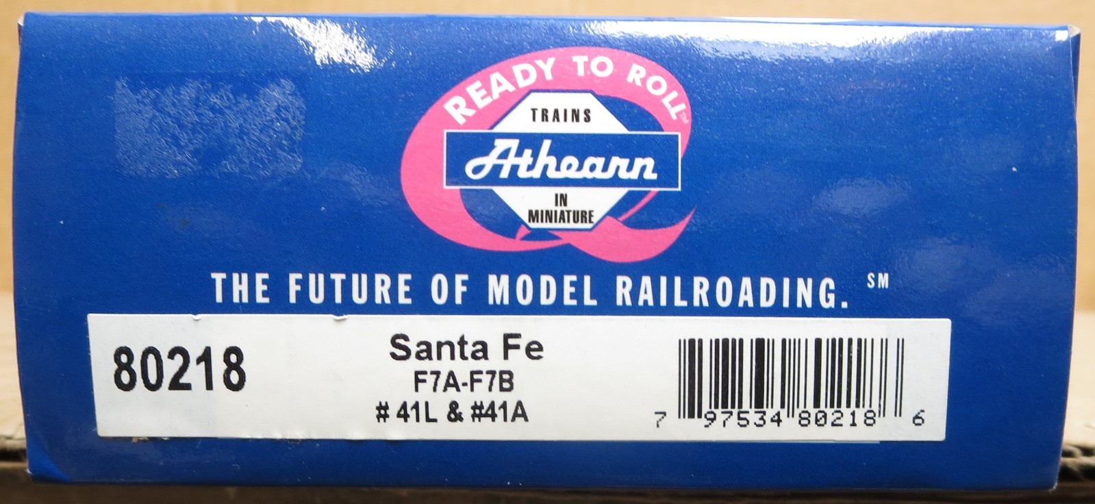 Athearn 80218 Santa Fe F7A-F7B 41L & 41A PWR/DMY MIB HO
