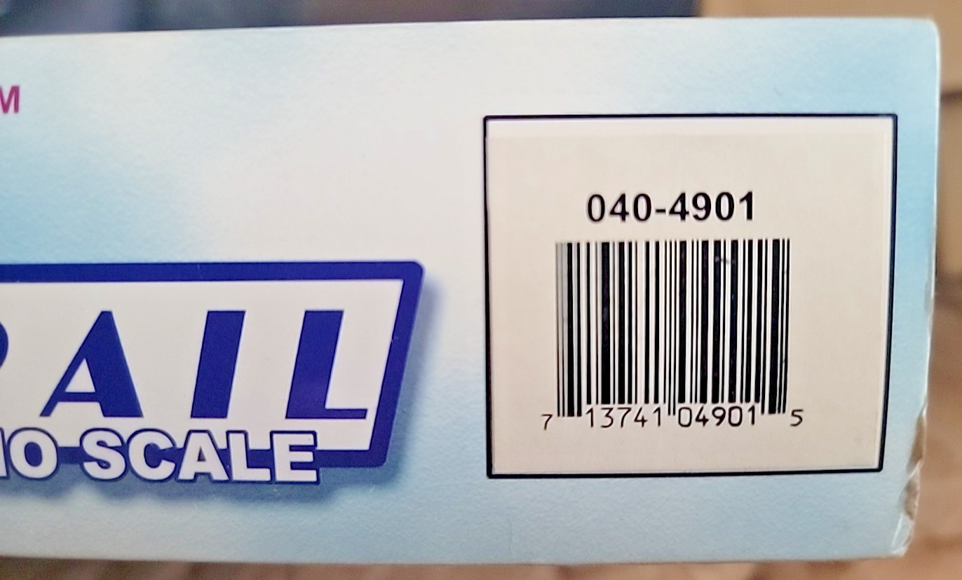 E-R Models Monorail RED Stripe #4901 HO Scale – Complete NEW READ