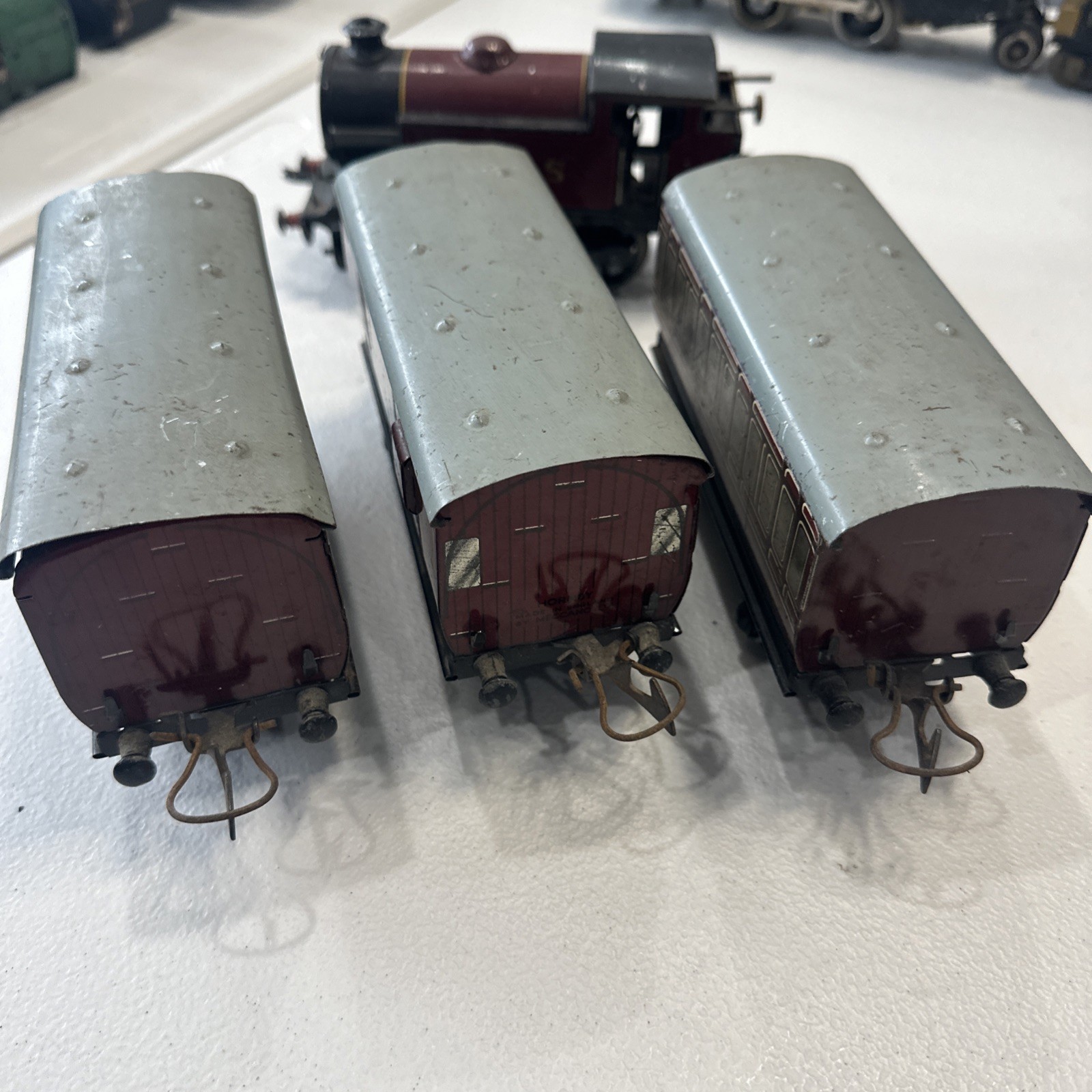 Vintage Hornby Series O Gauge LMS No. 2270 Type 101 Locomotive Clockwork Train